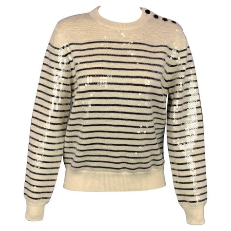 celine marin sweater|Celine Marin Striped Sweater .